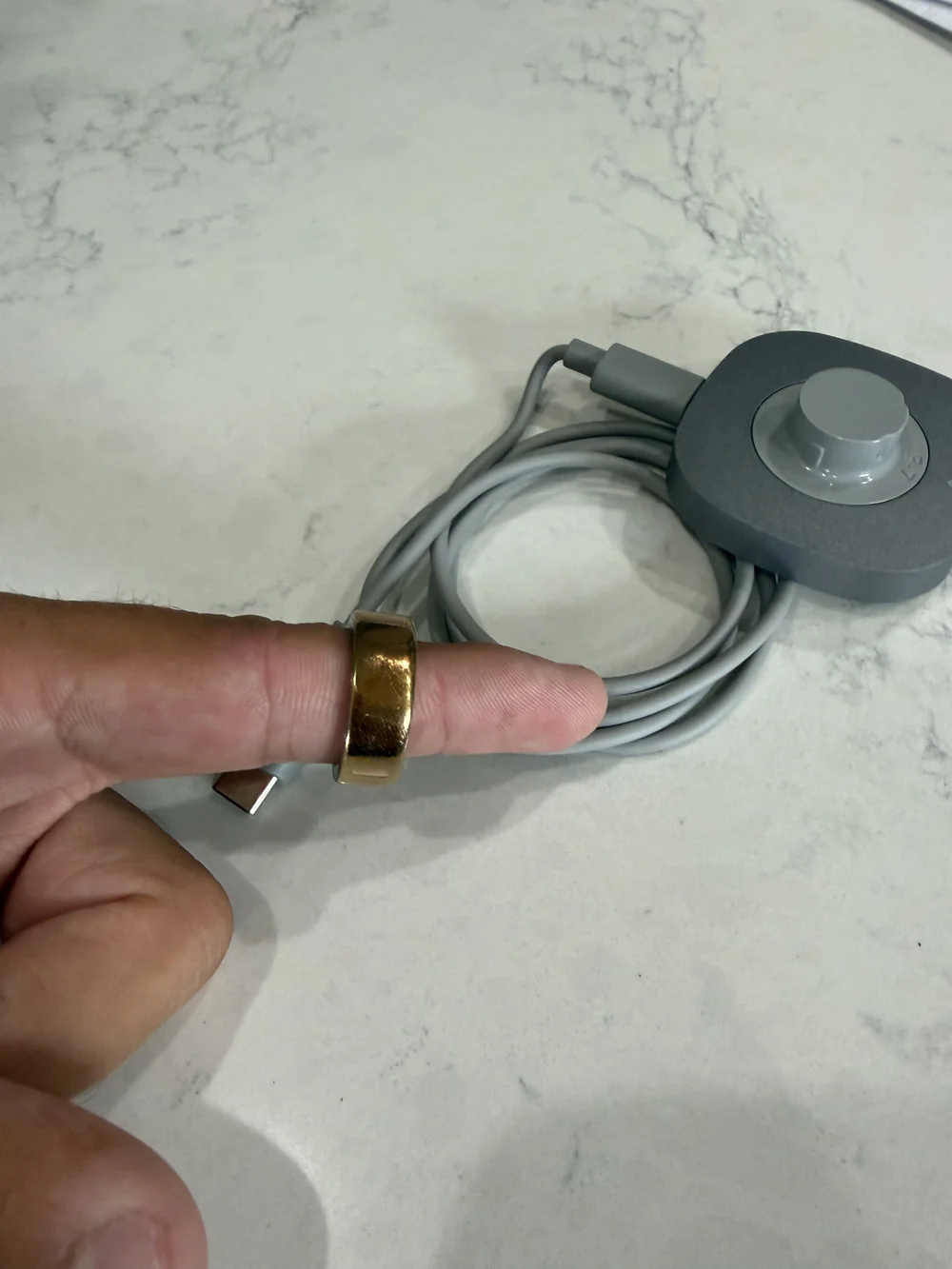 Oura Ring Gen 4. Size 7 Rose Gold.